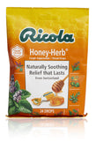 Ricola pastilles miel et herbes - sachet ouvert : saveur aromatique à tout moment