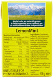 Ricola pastilles sans sucre pour gorge citron menthe, soulagement discret.
