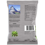 Bonbons Ricola Réglisse Sans Sucre – texture lisse, goût de réglisse pour une pause gourmande.