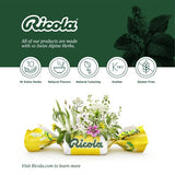 Arôme naturel des herbes suisses dans les pastilles Ricola sans sucre.