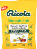 Boîte Ricola Original Suisse sans sucre, double paquet prêt à l'emploi.