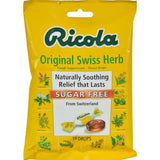Ricola sans sucre — pastilles d'herbes suisses apaisantes pour gorge.