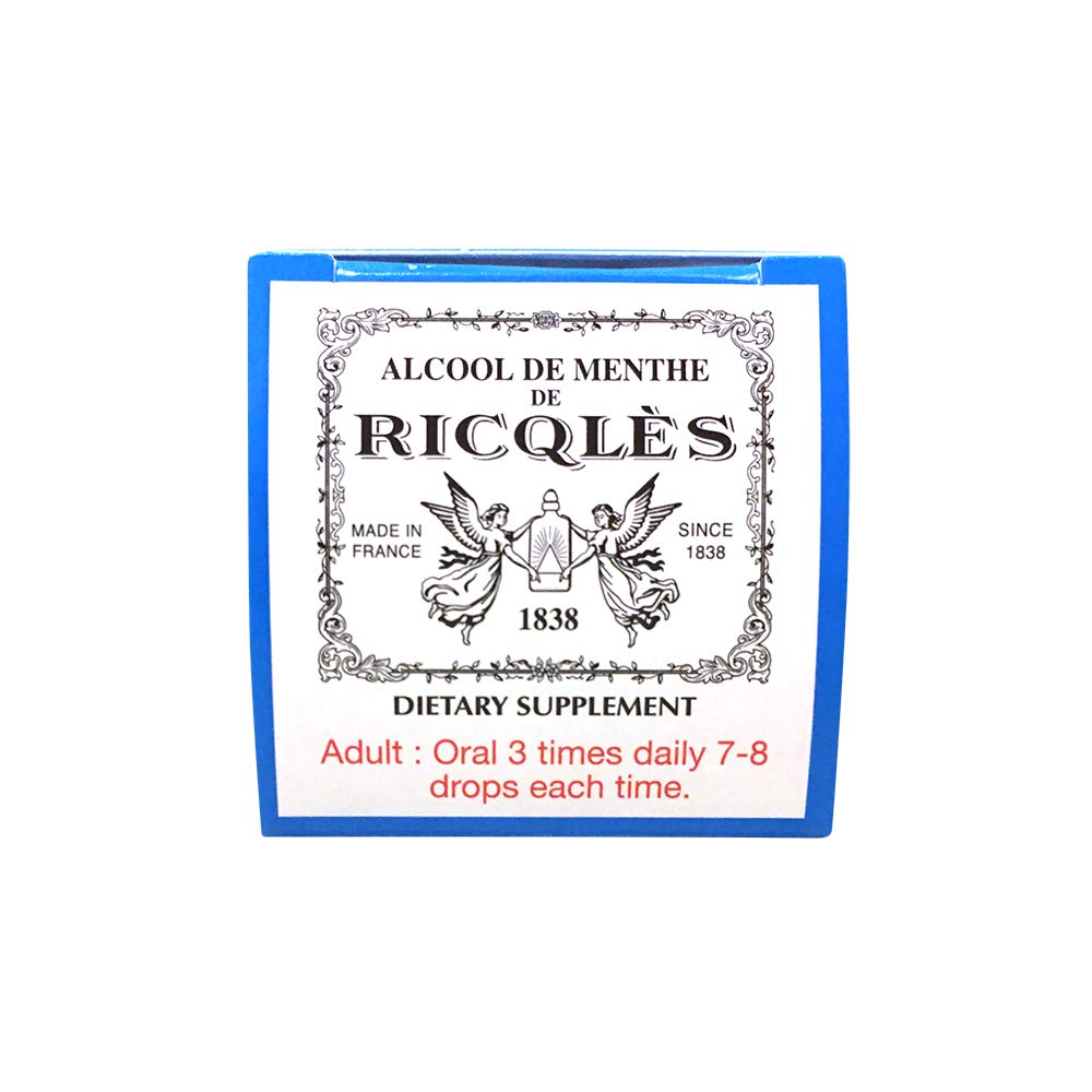 Ricqles flacon menthe poivrée — accès rapide pour le soin digestif