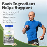 RidgeCrest ClearLungs Sport – extrait de cordyceps pour soutenir l'endurance et l'oxygénation