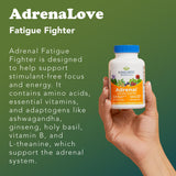 Soutien au stress avec AdrenaLove, peut aider lors de journées chargées.