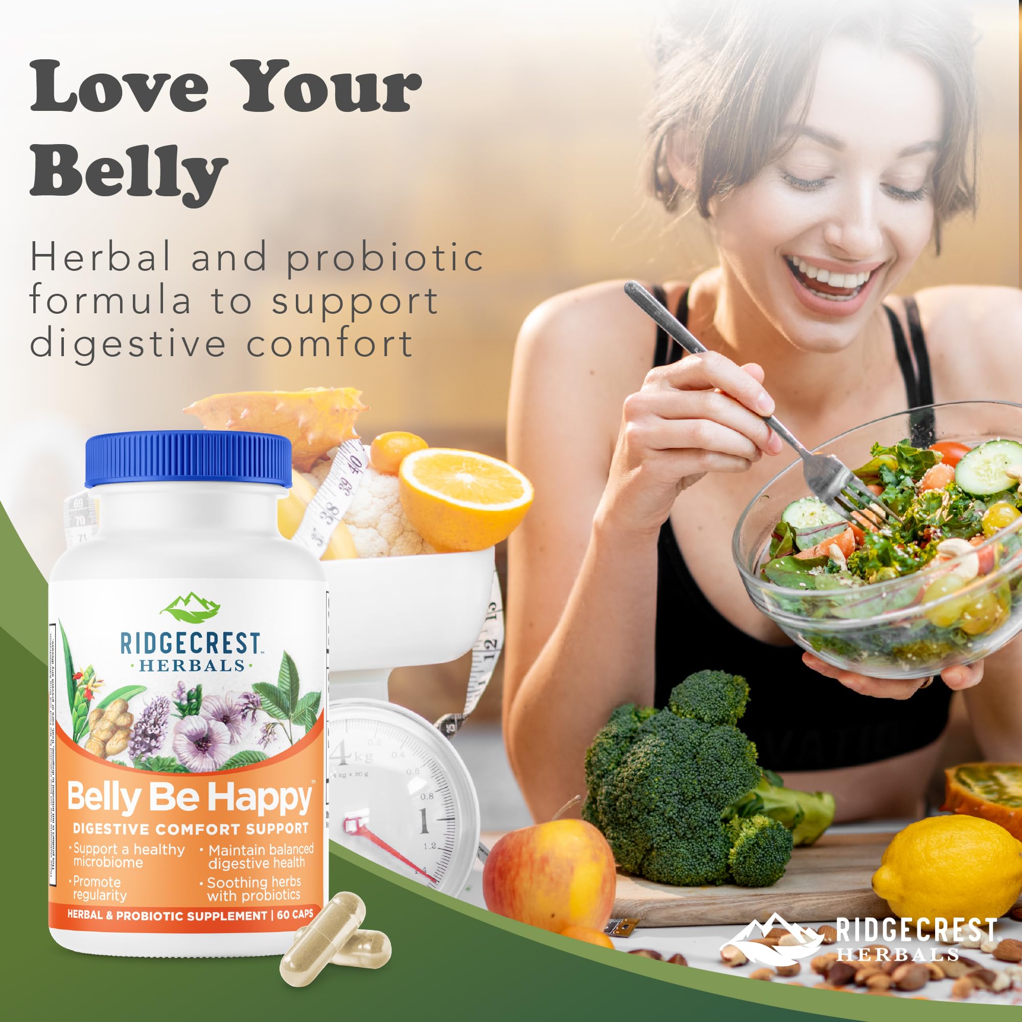 Emballage portable RidgeCrest Belly Be Happy pour emporter les capsules