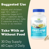 RidgeCrest ClearLungs Immune – Extrait-Andrographis : potentiel soutien pendant les périodes exigeantes