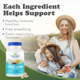 RidgeCrest ClearLungs Immune – Feuille-olive-extrait : contribution à une réponse équilibrée