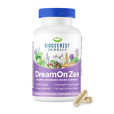 DreamOn Zen – bouteille RidgeCrest, soutien au sommeil naturel sans mélatonine.