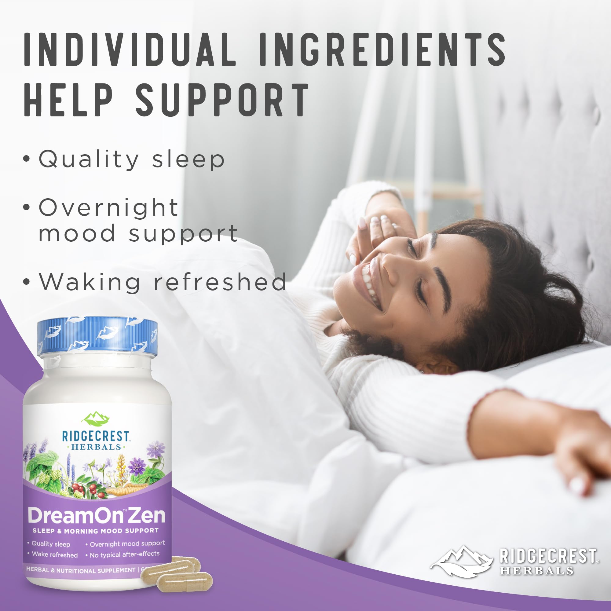 DreamOn Zen – magnésium: soutien relaxation et sommeil naturel.