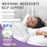 DreamOn Zen – magnésium: soutien relaxation et sommeil naturel.