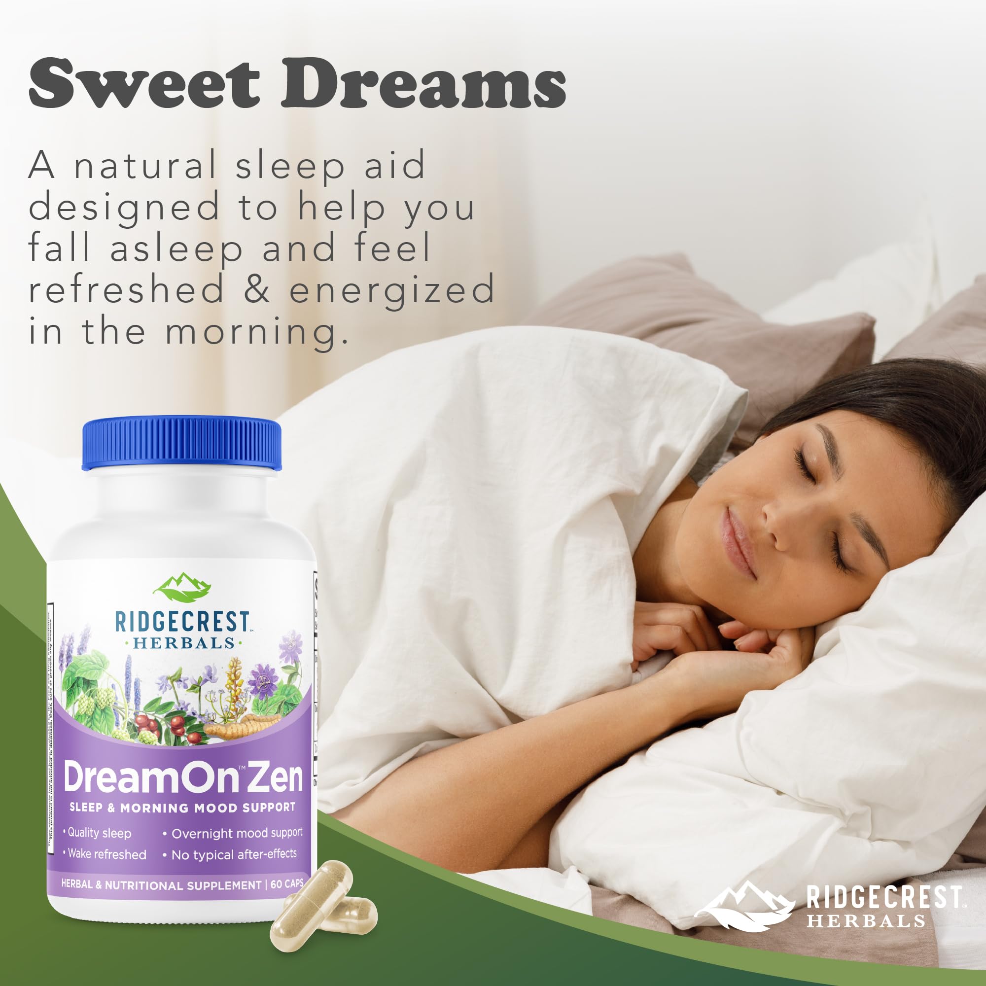 DreamOn Zen – valériane: ingrédient clé pour relaxer corps et esprit.