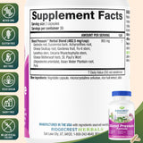 RidgeCrest Herbals – pack de 60 comprimés pour usage quotidien.