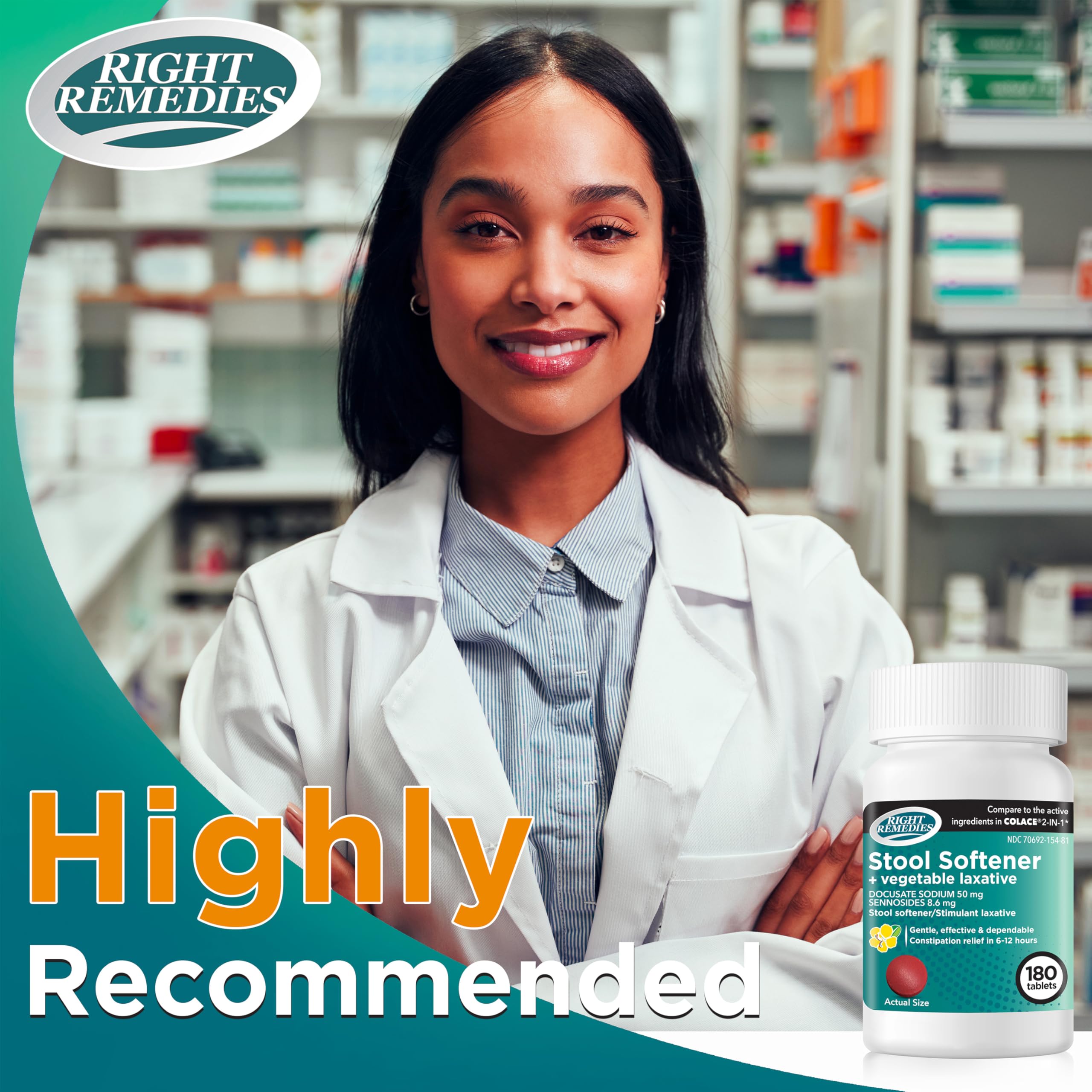 Tablettes Right Remedies pour un confort digestif quotidien et usage facile.