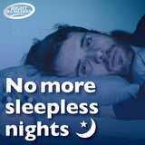 Utilisation au coucher, prise simple pour favoriser un repos paisible.