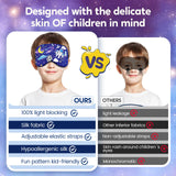 Riixazo masque sommeil enfant astronaute, masque léger pour les voyages.