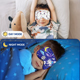Riixazo masque sommeil enfant astronaute, parfait pour jouer et se détendre.
