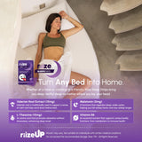 Riize Bandes Sommeil, mélatonine et valériane pour un appui relaxant.
