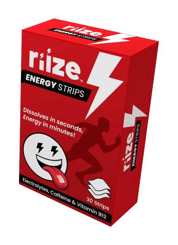 Riize Bandes d'Énergie sous-langue se dissolvent rapidement pour clarté instantanée.