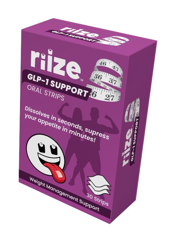Riize GLP-1 Strips : poche portable pour un soutien pratique du contrôle de l'appétit.