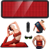 Rikimxin tapis lumière rouge-poitrine sessions simples et pratiques