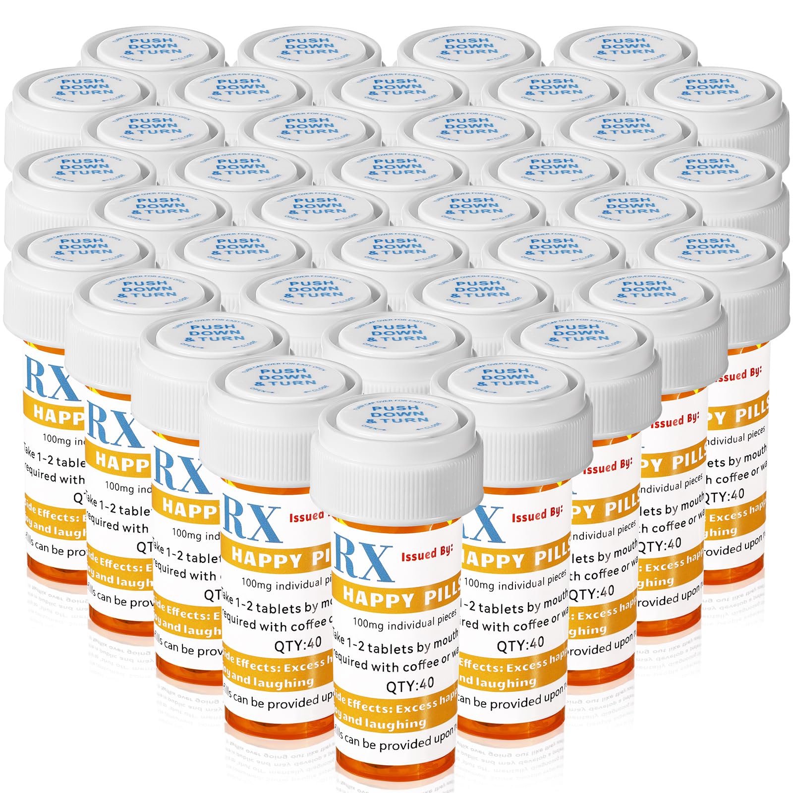 RimCereal Bouteilles pilules vides 8 dram pour cadeaux