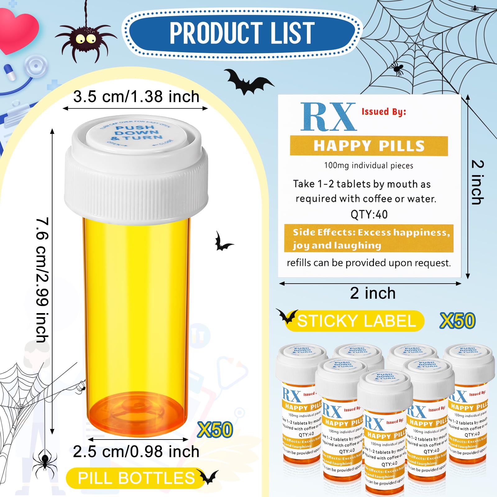 RimCereal Etiquettes adhesives pour personnaliser vos bouteilles