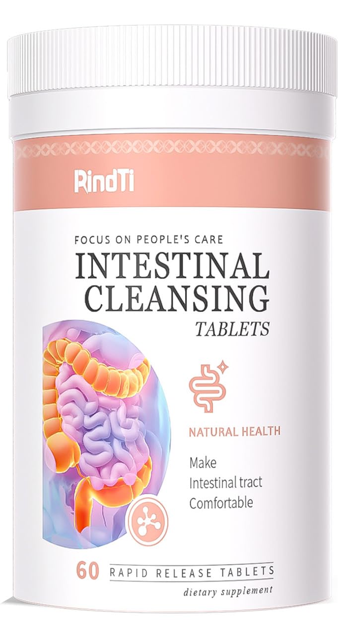 RindTi Purification du côlon et détox — bouteille, soutien détox digestive et confort intestinal.