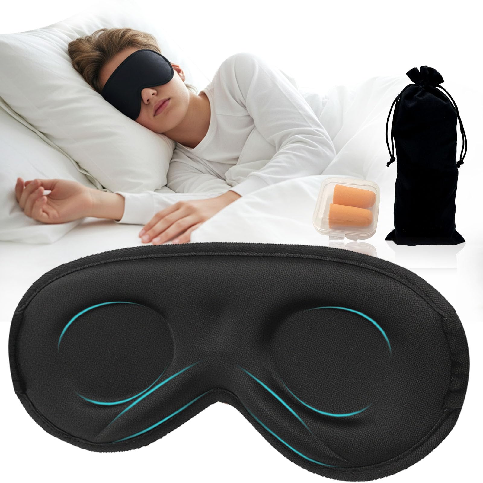 Ringolemona masque-dodo-enfant-3d: confort et zéro pression pour le sommeil.