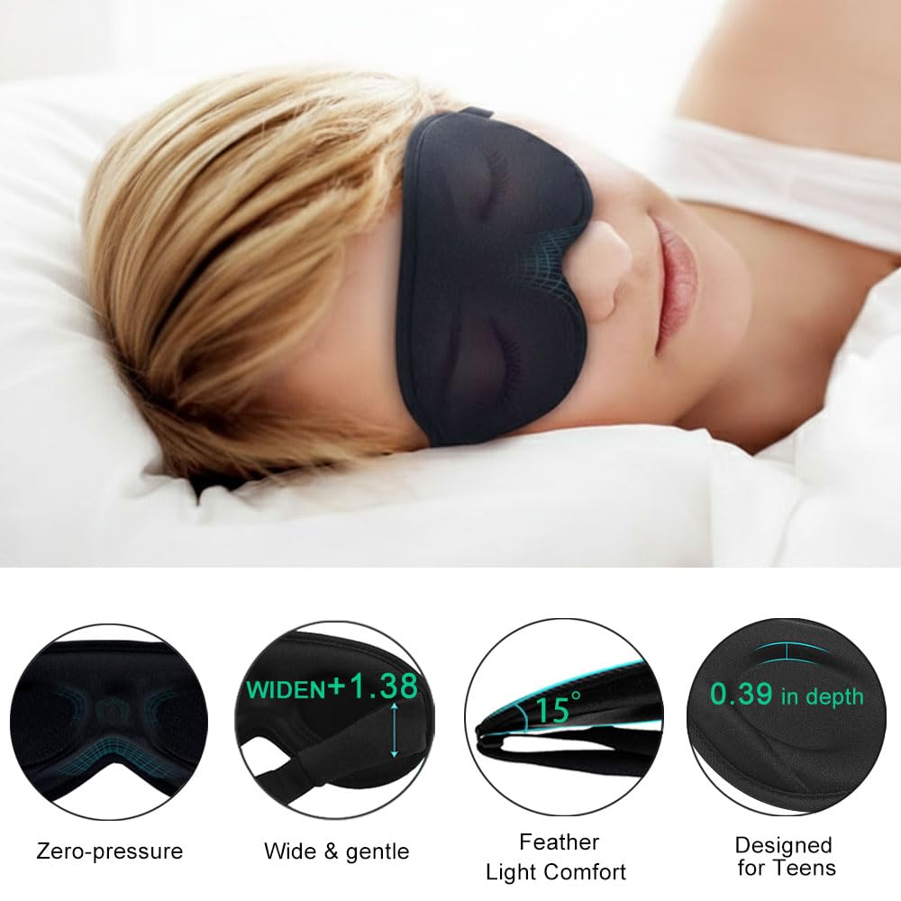 Ringolemona masque-dodo-enfant-ajustable: ajustement parfait pour tous les tours de tête et nuits calmes.