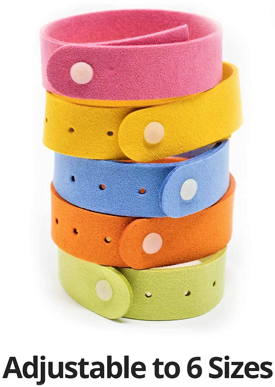 Bracelets moustiques RiptGear pour extérieur – accroche faciles autour du jardin.