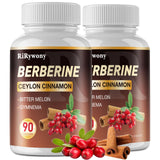 RiRywony Health Berberine – gélules Cannelle de Ceylan – soutien digestif potentiel