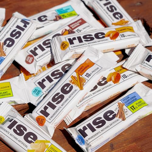 Collation saine Rise: protéines et graisses naturelles pour tenir jusqu'au prochain repas.