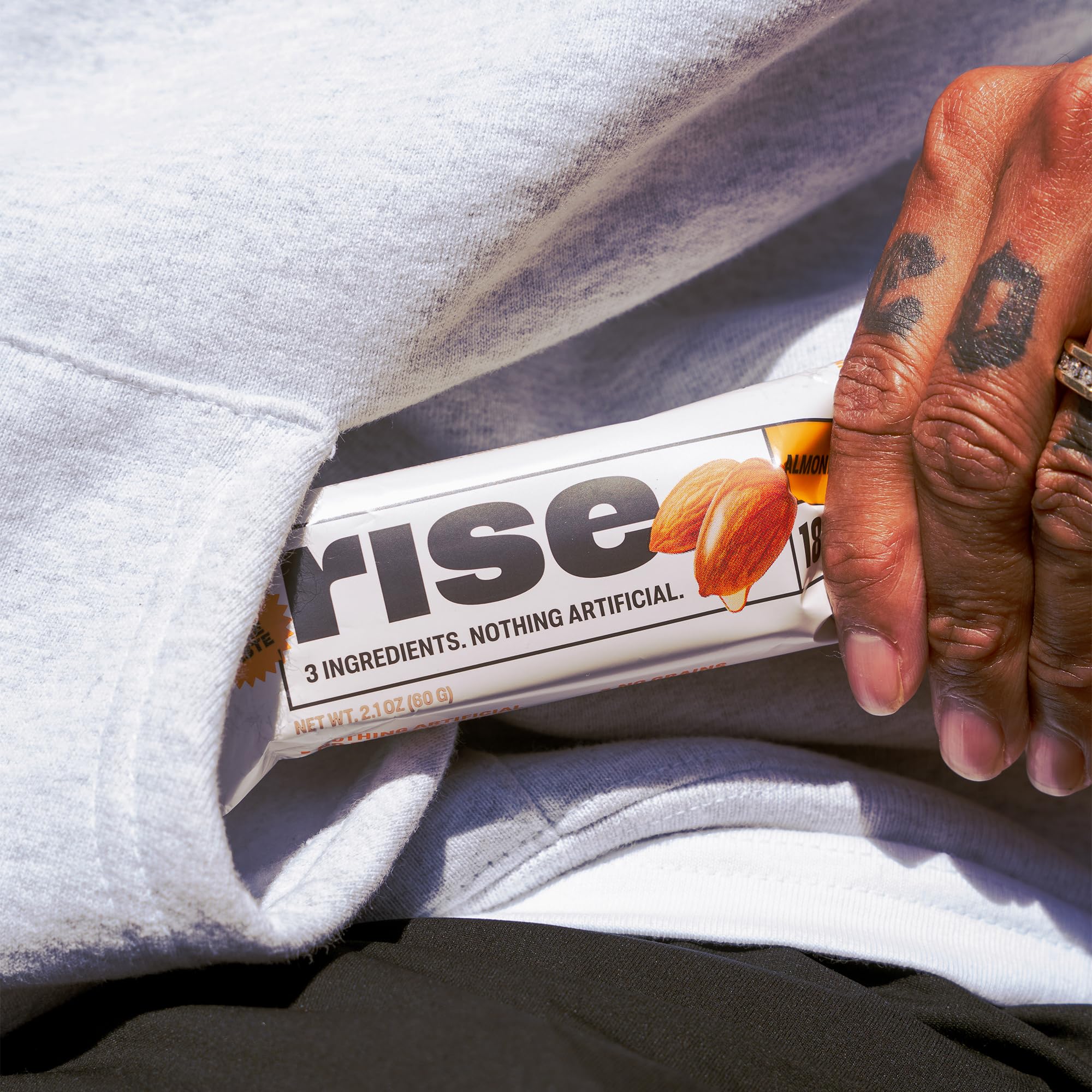 Rituel pré-entraînement avec Rise, source pratique d'énergie.