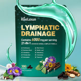 RiseLuxun 21-en-1 bouteille: soutien du drainage lymphatique quotidien.