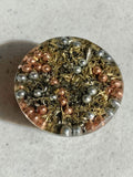 Rise Perspective Citrine Orgone: cristaux bionisés et composants pour l’harmonie énergétique