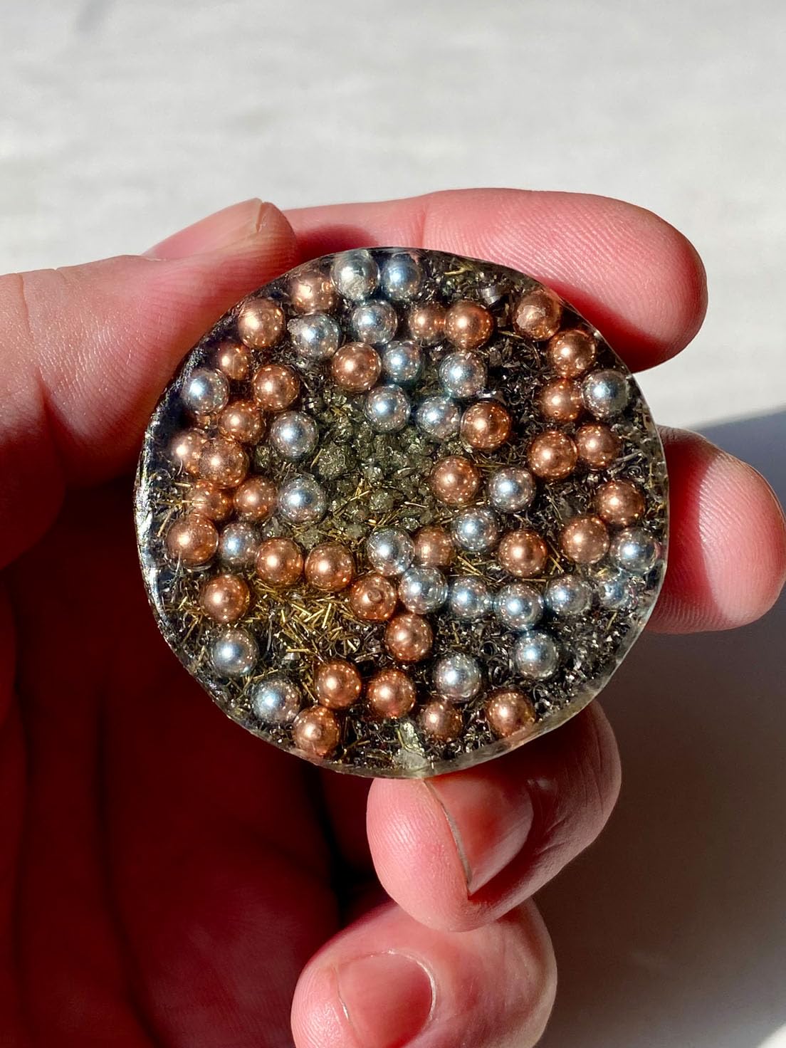 Rise Perspective Citrine Orgone: cristaux bionisés pour revitaliser l’espace