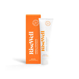 RiseWell Dentifrice minéral - tube visible, reminéralise en douceur pour dents sensibles.