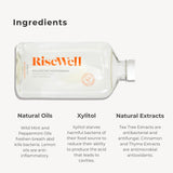 RiseWell usage quotidien pour bouche seche hydratation douce haleine fraiche