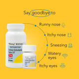 Rising Cetirizine: comprimés pratiques pour une utilisation quotidienne.