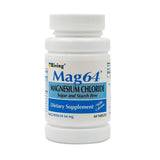 Rising Mag64 comprimés chlorure magnésium calcium: soutien potentiel du rythme cardiaque.