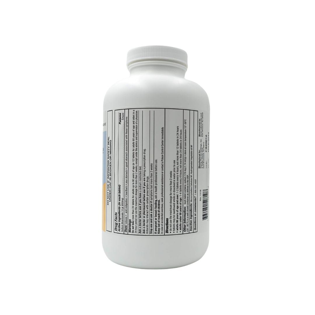 Rising bicarbonate de sodium 650 mg – comprimés à dissoudre dans l'eau pour plus de confort.
