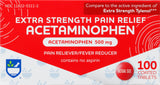 Rite Aid paracétamol 500 mg plaquette: comprimés faciles à avaler.