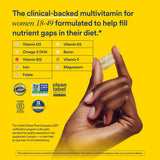 Ritual Multivitamine – Gélules véganes visibles, Omega-3 DHA d’algues pour le cœur.