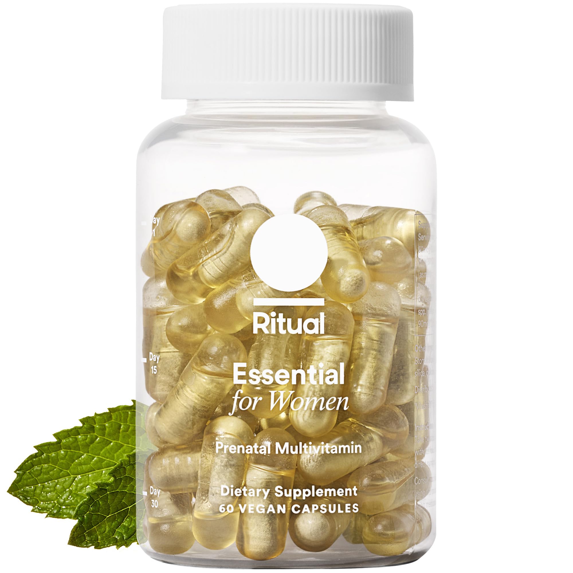Ritual Prenatal: bouteille avec capsules et énergie quotidienne