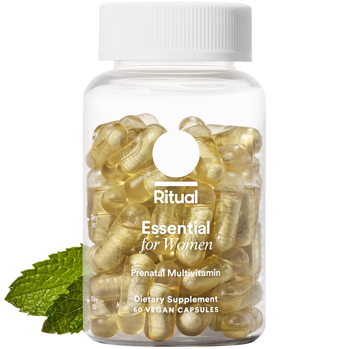 Ritual Prenatal: bouteille avec capsules et énergie quotidienne