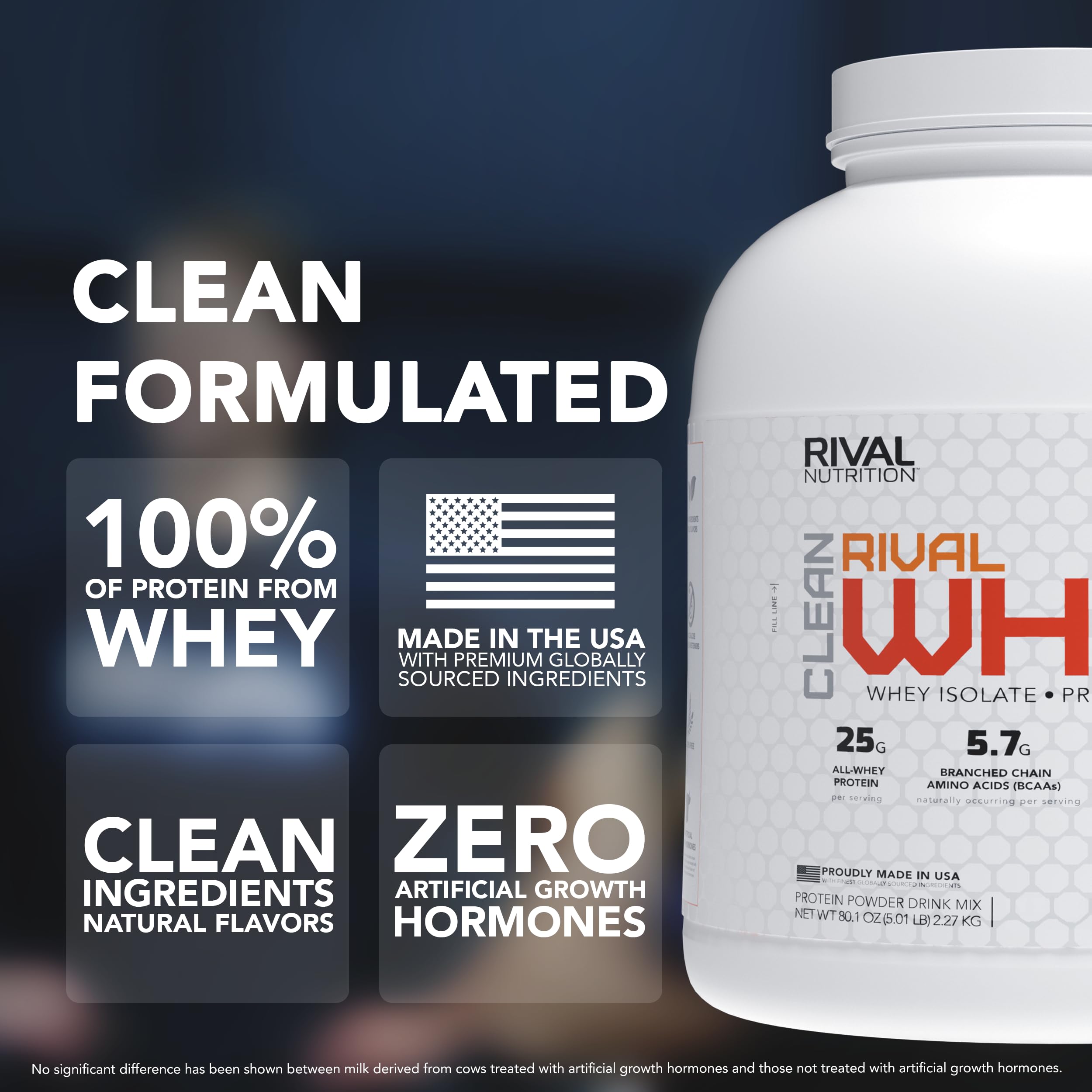 RIVAL NUTRITION Whey miel-noix-vanille mélange eau ou lait pour récupération après entraînement