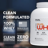 RIVAL NUTRITION Whey miel-noix-vanille mélange eau ou lait pour récupération après entraînement