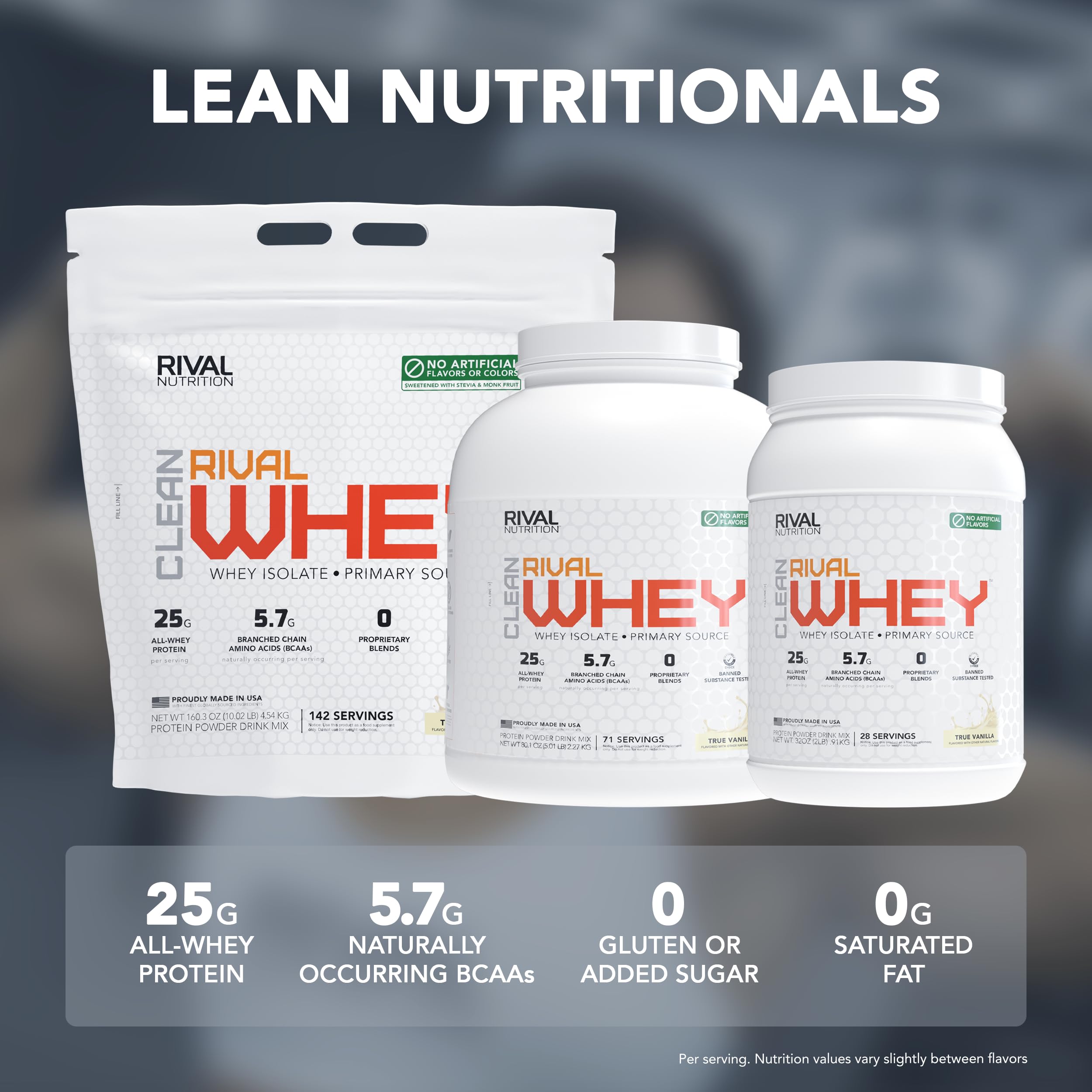 RIVAL NUTRITION Whey miel-noix-vanille shake onctueux et texture agréable