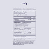 plan rapproché des gélules rmdy, texture agréable et couleur naturelle